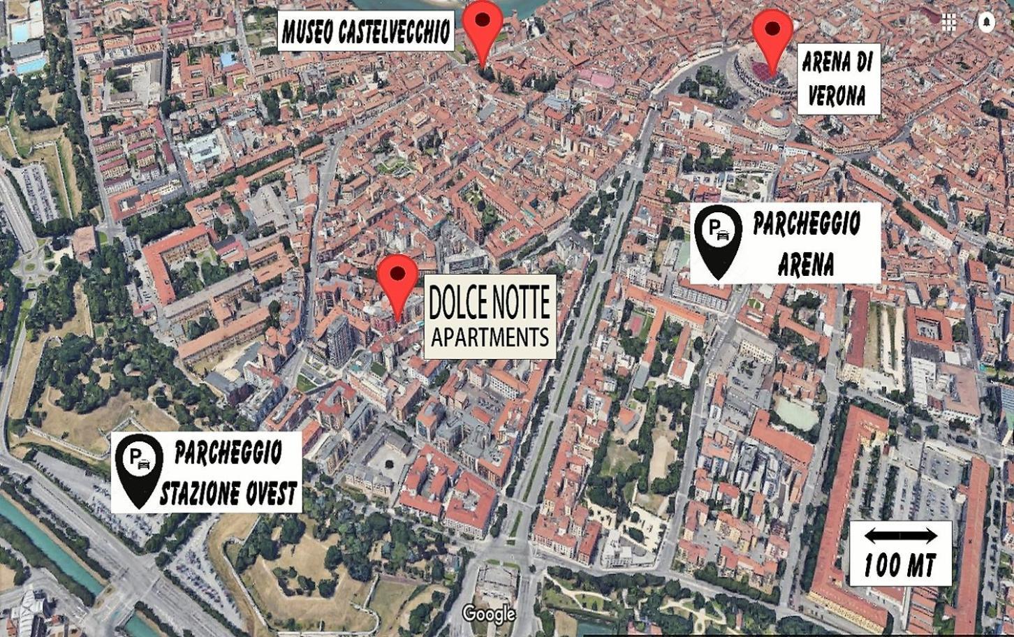 Dolce Notte Apartments Verona Kültér fotó